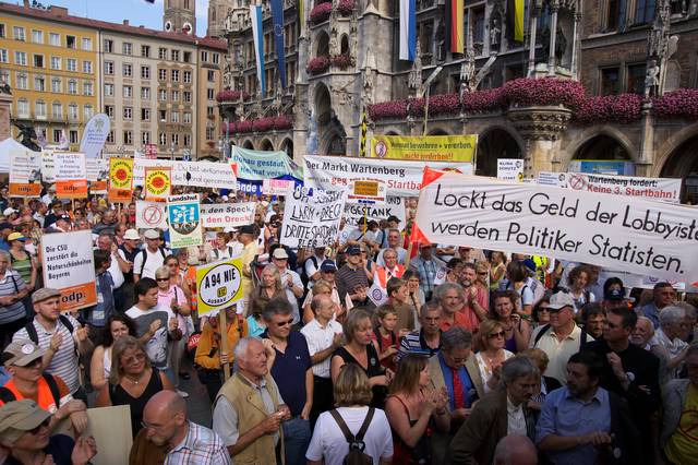 Nein zur Dritten Startbahn Presseartikel 2008